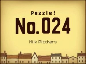 Professor Layton and the Curious Village Puzzle 024 - Milk Pitcher