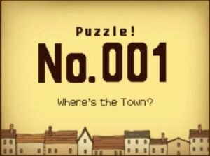 Professor Layton and the Curious Village Puzzle 001 - Where's the Village