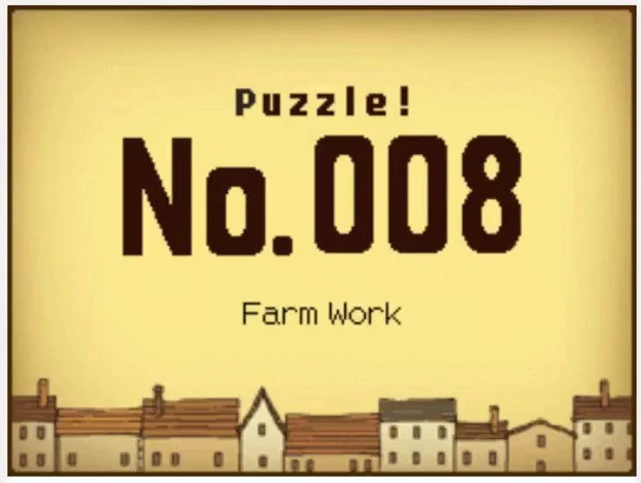 Professor Layton and the Curious Village puzzle 008 - Farm Work