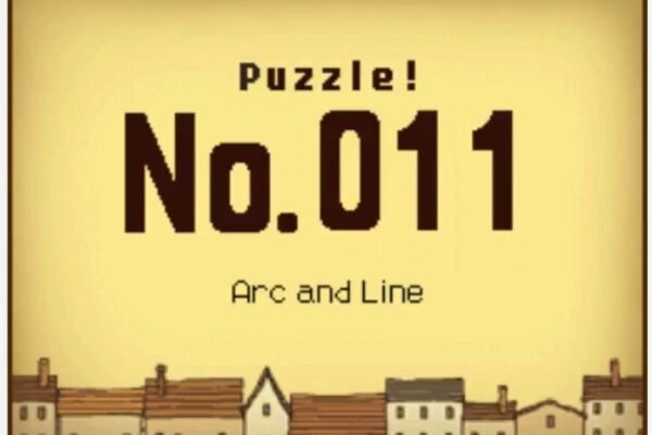 Professor Layton and the Curious Village Puzzle 011 - Arc and Line