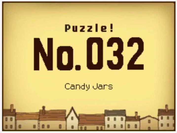 Professor Layton and the Curious Village Puzzle 032 - Sweet Jars