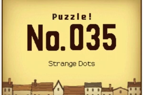 Professor Layton and the Curious Village Puzzle 035 - Strange Dots