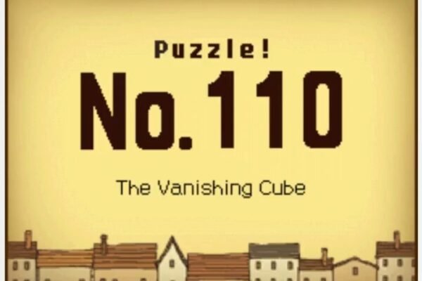 Professor Layton and the Curious Village Puzzle 110 - The Vanishing Cube