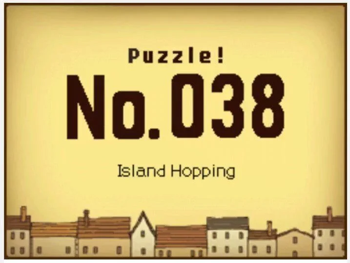 Professor Layton and the Curious Village Puzzle 038 - Island Hopping