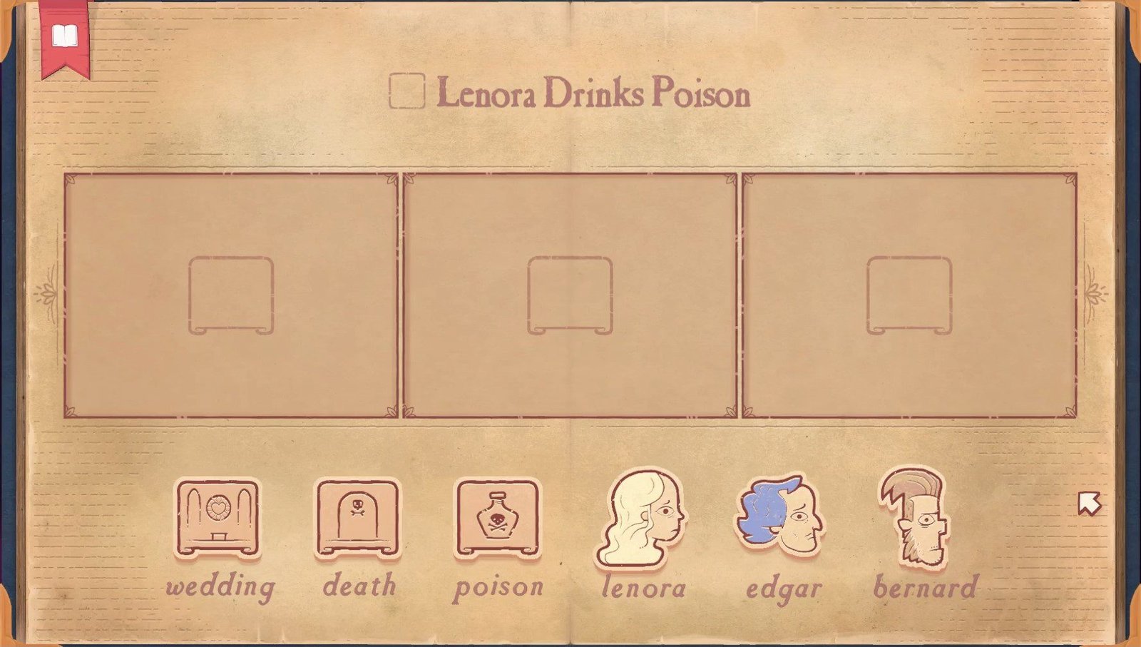 Storyteller - Lenora Drinks Poison