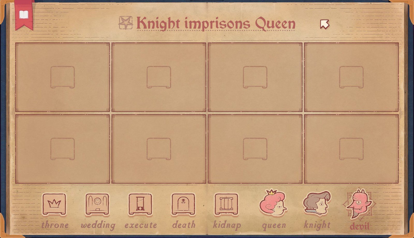 Storyteller - Knight Imprisons Queen