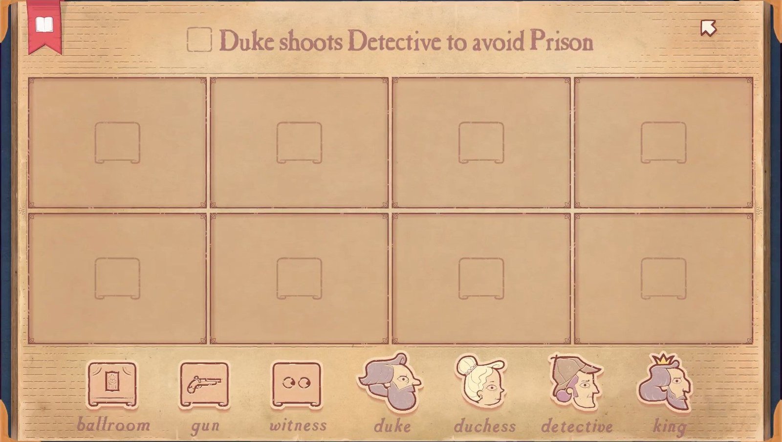 Storyteller - Duke Shoots Detective to avoid Prison