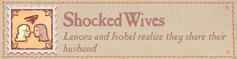 Storyteller - Shocked Wives Stamp