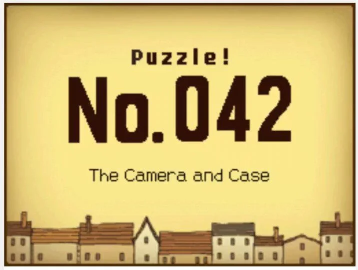 Professor Layton and the Curious Village Puzzle 042 - The Camera and Case