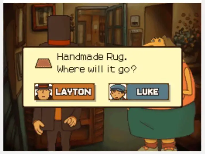 Professor Layton and the Curious Village - Handmade Rug