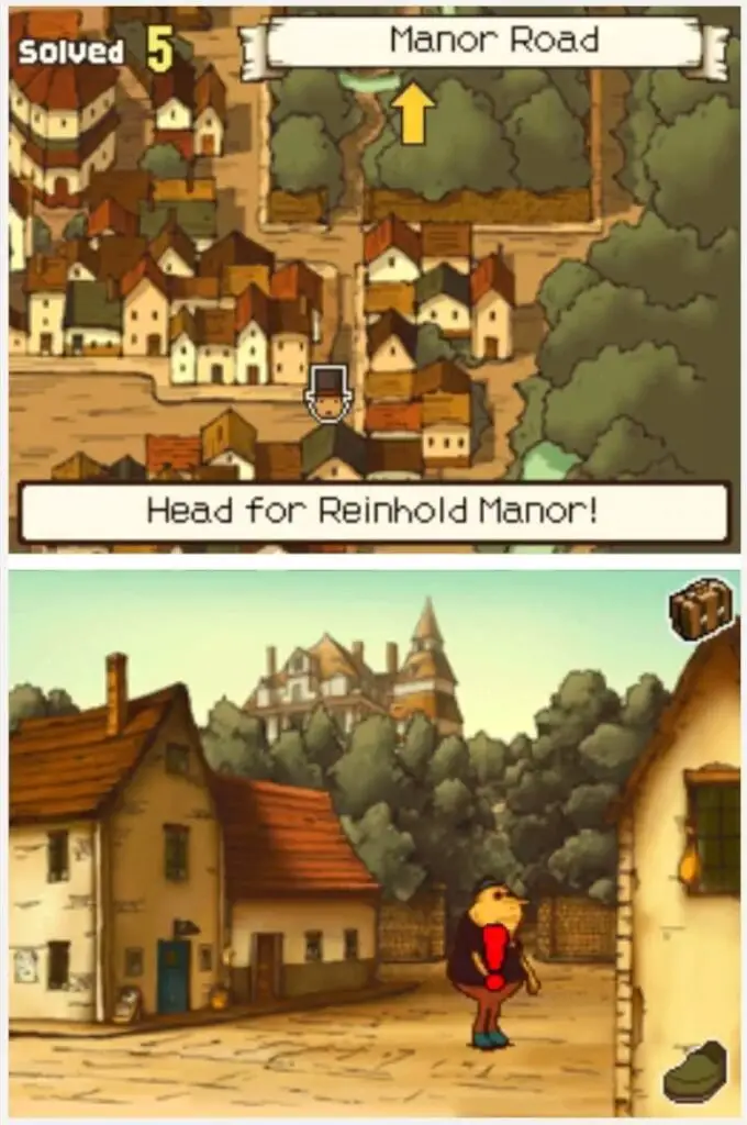 Finding Professor Layton and the Curious Village puzzle 006 - Light Weight