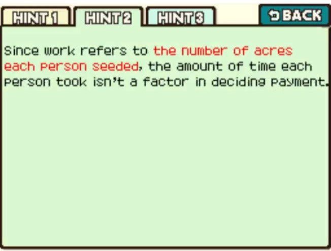 Professor Layton and the Curious Village puzzle 008 - Farm Work Hint 2