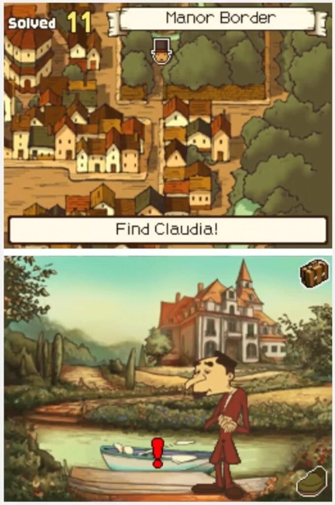 Finding Professor Layton and the Curious Village puzzle 013 - Sinking Ship