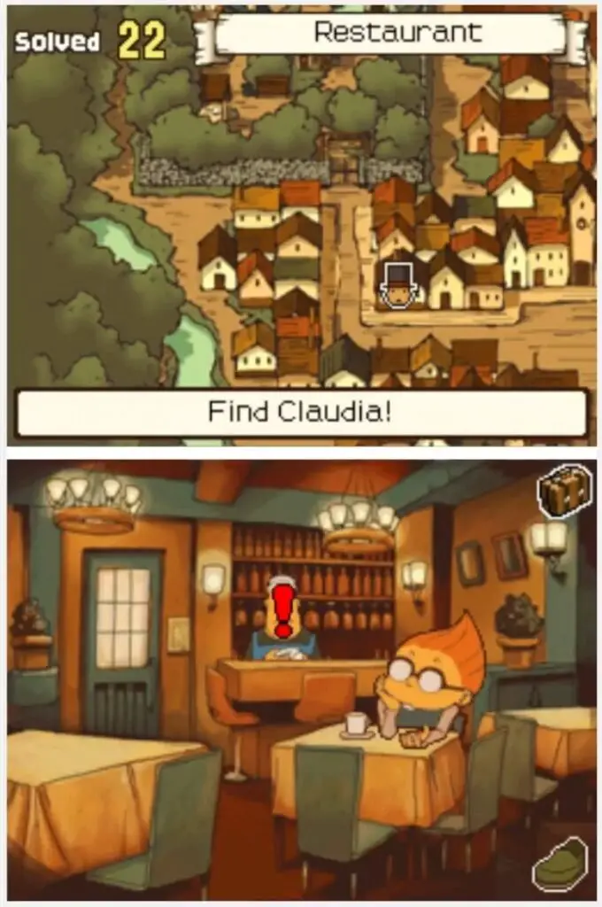 Finding Professor Layton and the Curious Village puzzle 023 - Juice Pitchers