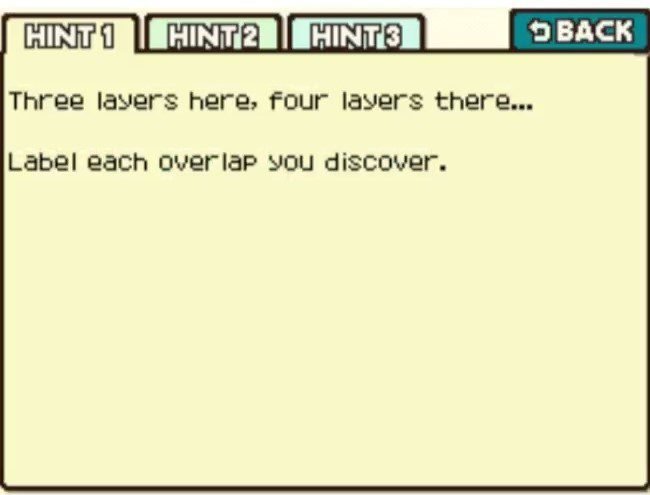 Professor Layton and the Curious Village puzzle 034 - How Many Sheets? Hint 1
