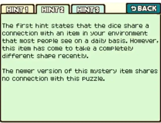 Professor Layton and the Curious Village puzzle 035 - Strange Dots Hint 2