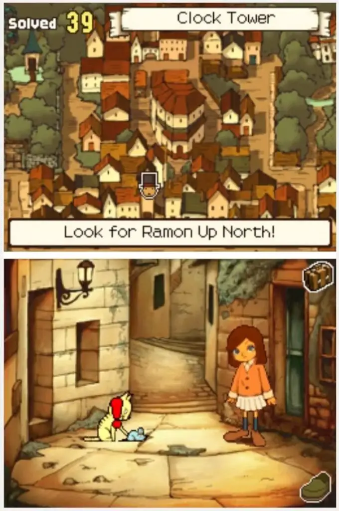 Finding Professor Layton and the Curious Village puzzle 036 - Too Many Mice