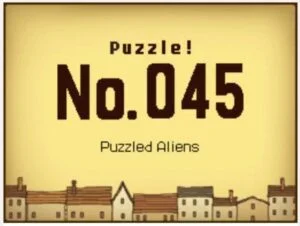 Professor Layton and the Curious Village Puzzle 045 (US) - Puzzled Aliens