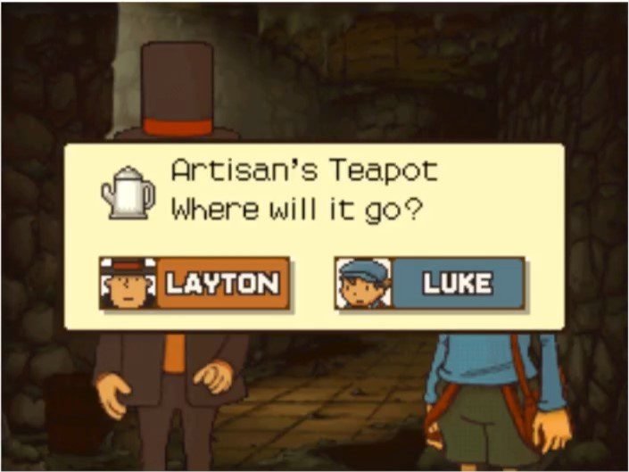 Professor Layton and the Curious Village - Artisan's Teapot