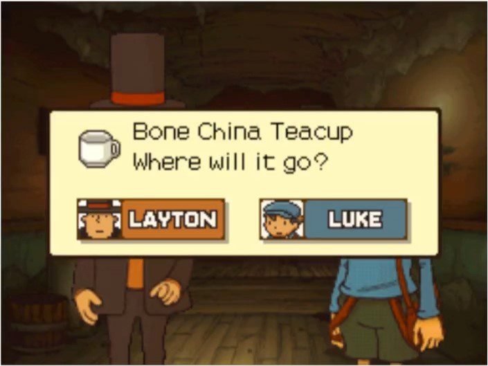Professor Layton and the Curious Village - Bone China Teacup