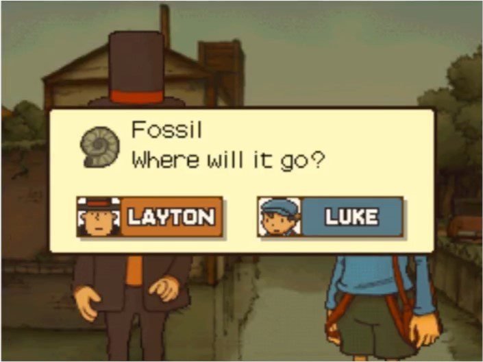 Professor Layton and the Curious Village - Fossil