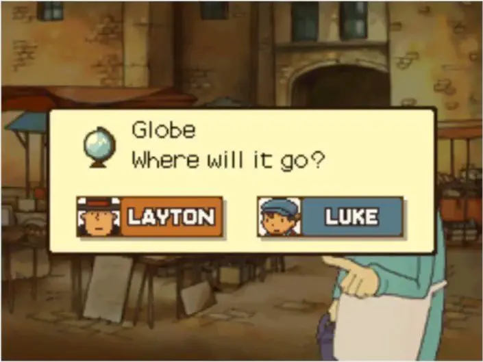 Professor Layton and the Curious Village - Globe