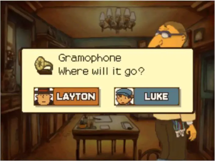 Professor Layton and the Curious Village - Gramophone