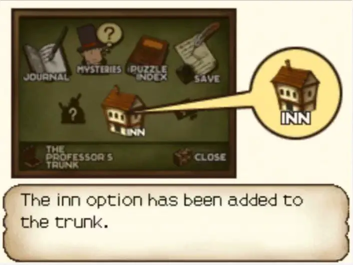 Professor Layton and the Curious Village - Inn Unlock