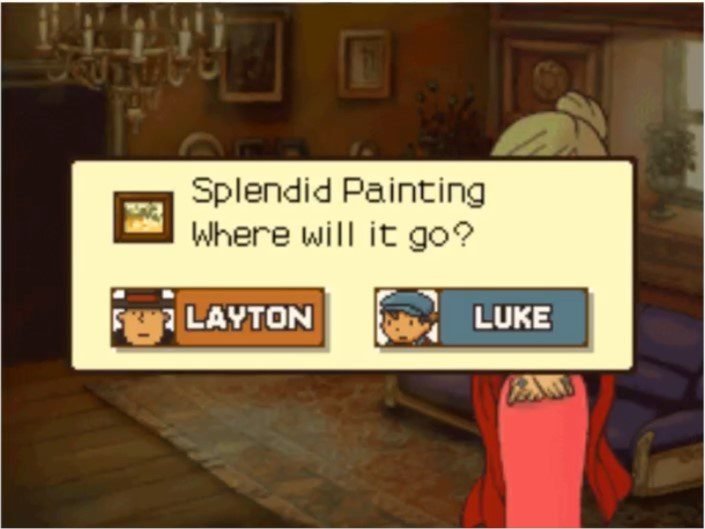 Professor Layton and the Curious Village - Splendid Painting