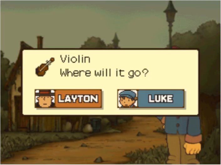 Professor Layton and the Curious Village - Violin