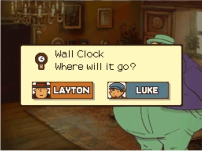 Professor Layton and the Curious Village - Wall Clock