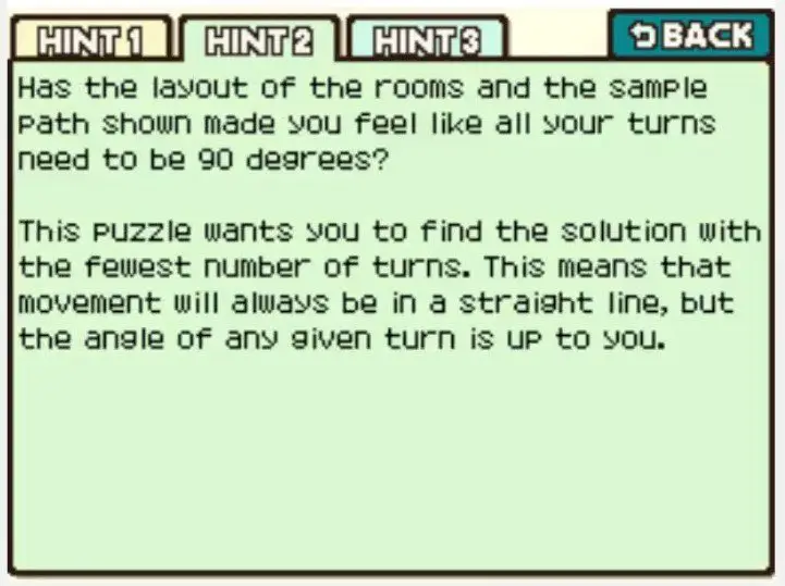 Professor Layton and the Curious Village Puzzle 056 - The Lazy Guard Hint 2