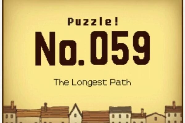 Professor Layton and the Curious Village Puzzle 059 - The Longest Path