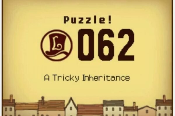 Professor Layton and the Curious Village: Puzzle 062 (EU) - A Tricky Inheritance