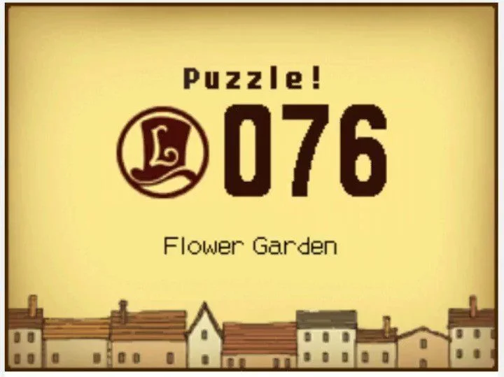 Professor Layton and the Curious Village: Puzzle 076 (EU) Answer