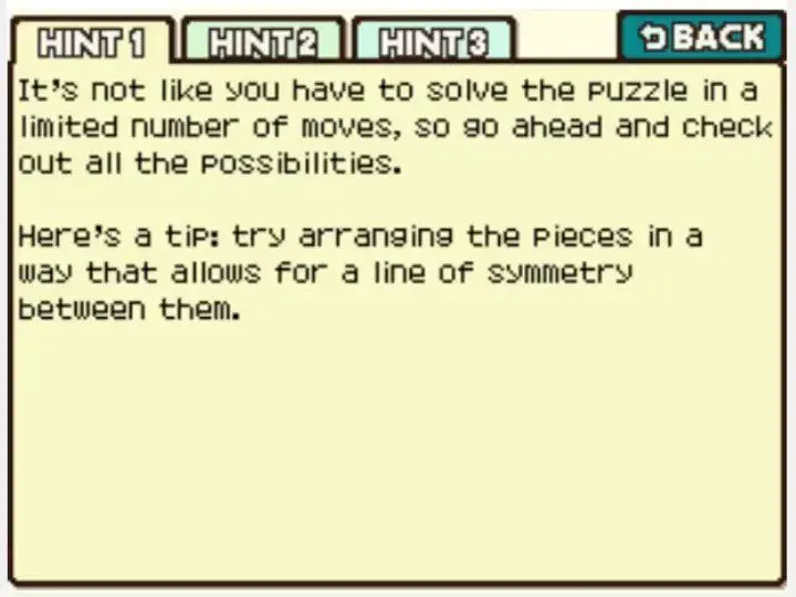 Professor Layton and the Curious Village Puzzle 080 - Too Many Queens 1 Hint 1