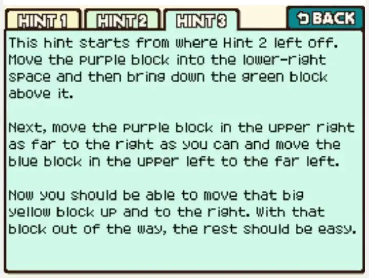 Professor Layton and the Curious Village Puzzle 090 - Get the Ball Out! 2 Hint 3