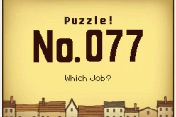 Professor Layton and the Curious Village: Puzzle 077 Answer