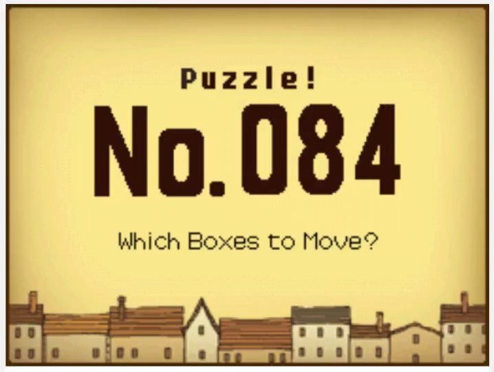 Professor Layton and the Curious Village: Puzzle 084 Answer