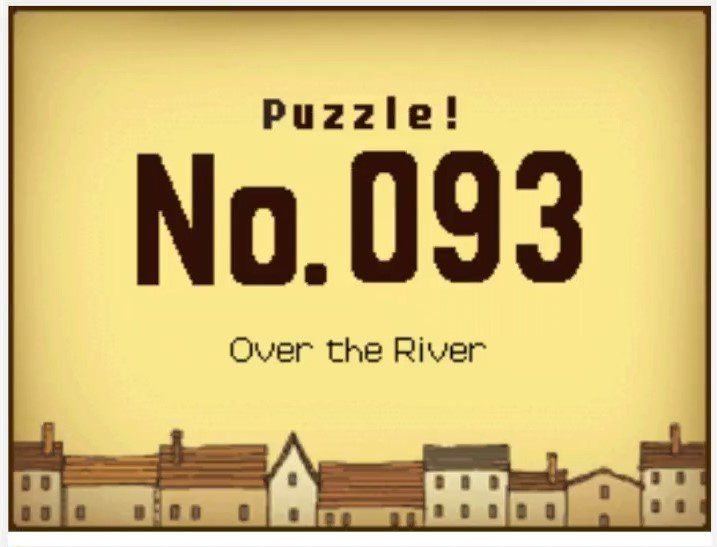 Professor Layton and the Curious Village: Puzzle 093 Answer