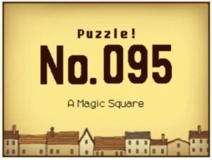 Professor Layton and the Curious Village: Puzzle 095 Answer Professor Layton and the Curious Village: Puzzle 095 Answer
