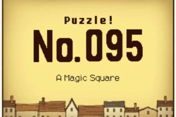 Professor Layton and the Curious Village: Puzzle 095 Answer