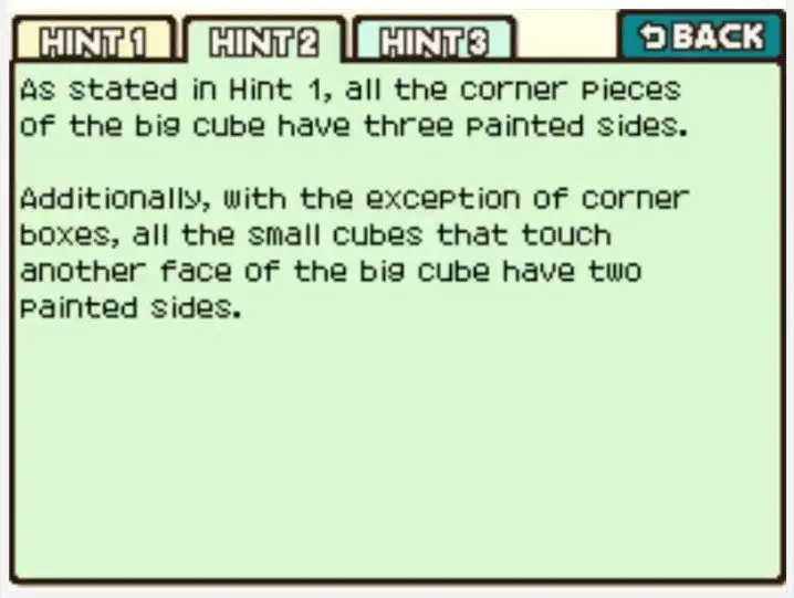 Professor Layton and the Curious Village Puzzle 101 - Splitting it Up Hint 2