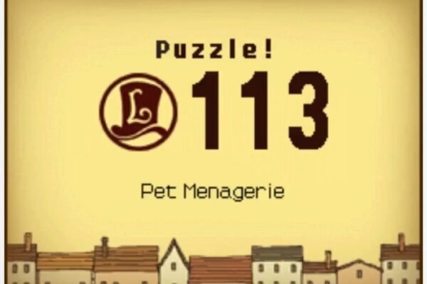 Professor Layton and the Curious Village: Puzzle 113 (EU) Answer