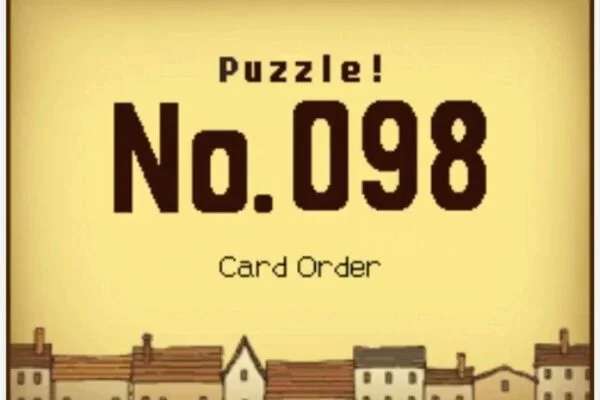 Professor Layton and the Curious Village: Puzzle 098 Answer