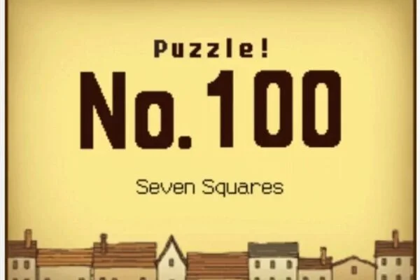 Professor Layton and the Curious Village: Puzzle 100 Answer