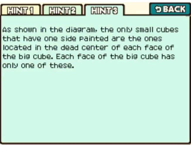 Professor Layton and the Curious Village Puzzle 101 - Splitting it Up Hint 3