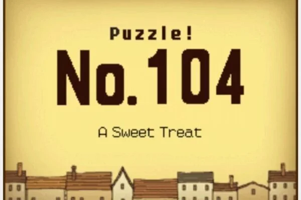 Professor Layton and the Curious Village: Puzzle 104 Answer