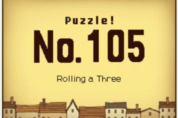 Professor Layton and the Curious Village: Puzzle 105 Answer