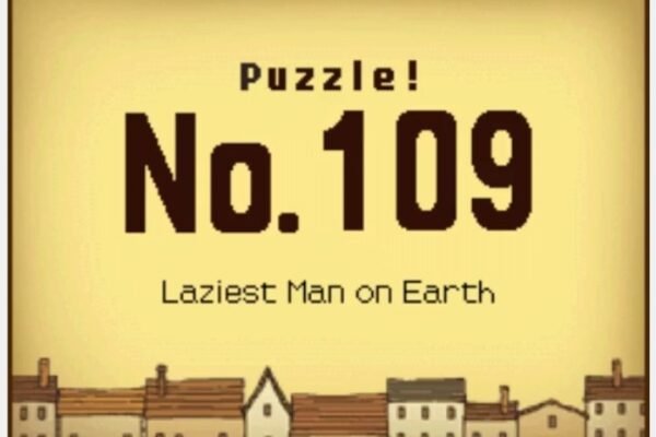 Professor Layton and the Curious Village: Puzzle 109 Answer